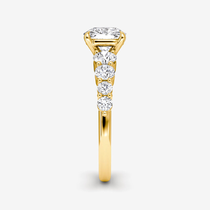 Skuno Moissanite Engagement Ring-VOOGME