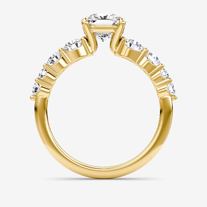 Skuno Moissanite Engagement Ring-VOOGME