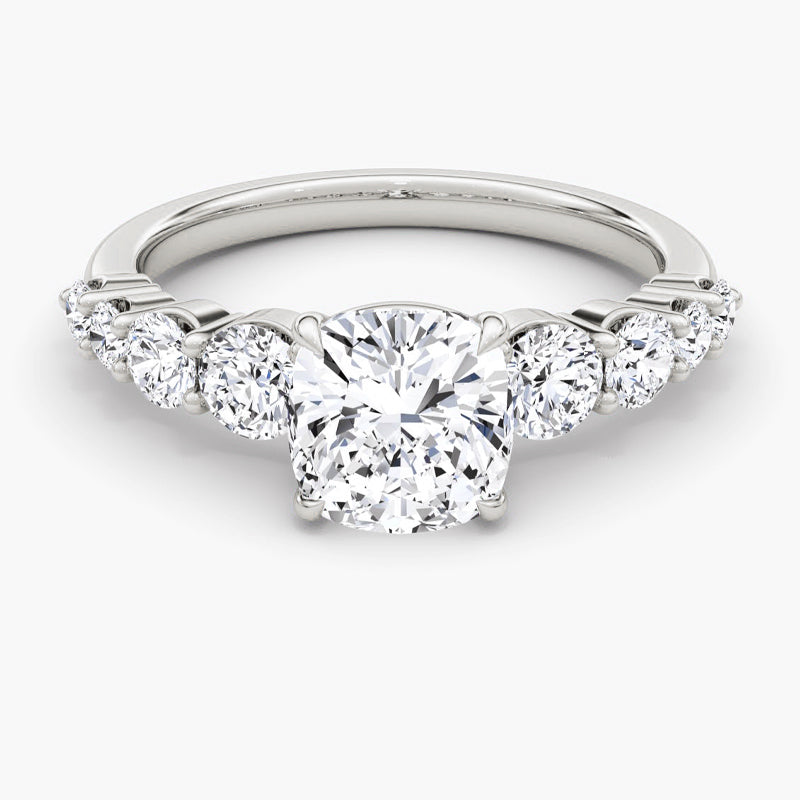 Skuno Moissanite Engagement Ring-VOOGME