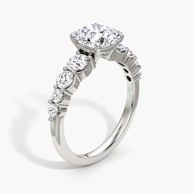 Skuno Moissanite Engagement Ring-VOOGME