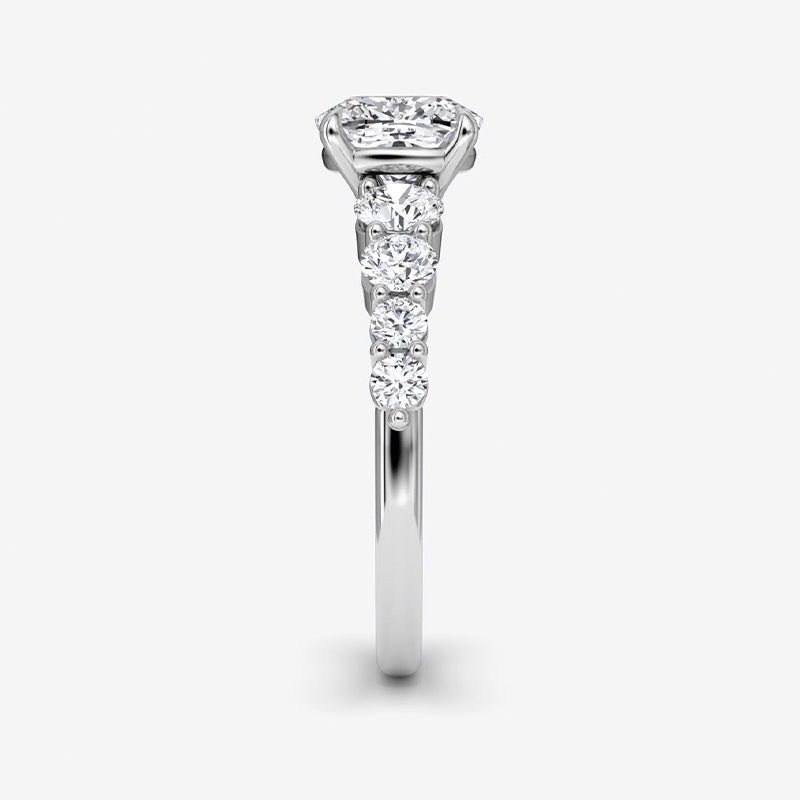 Skuno Moissanite Engagement Ring-VOOGME