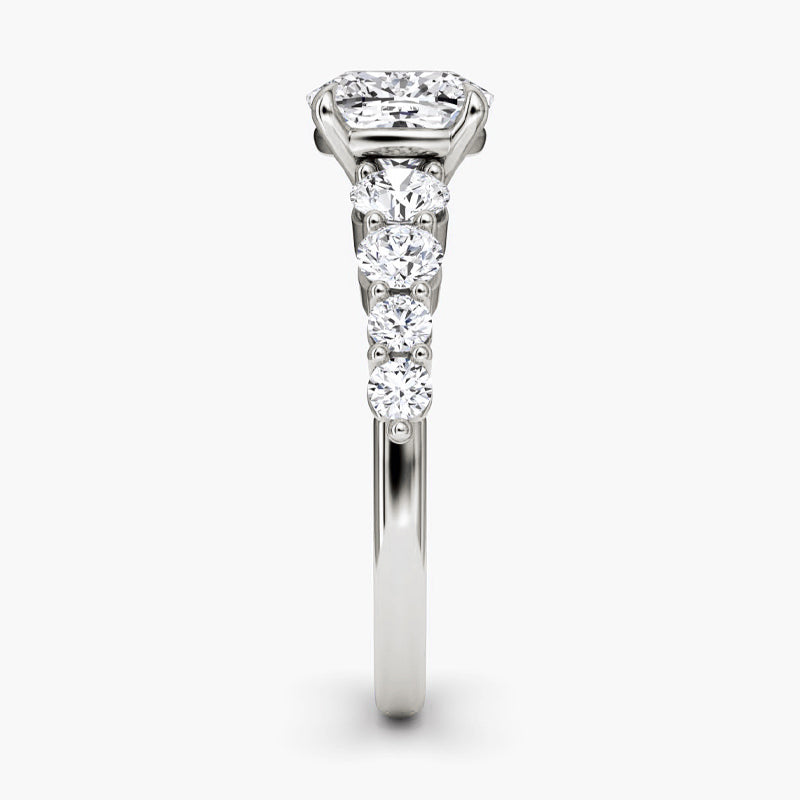 Skuno Moissanite Engagement Ring-VOOGME