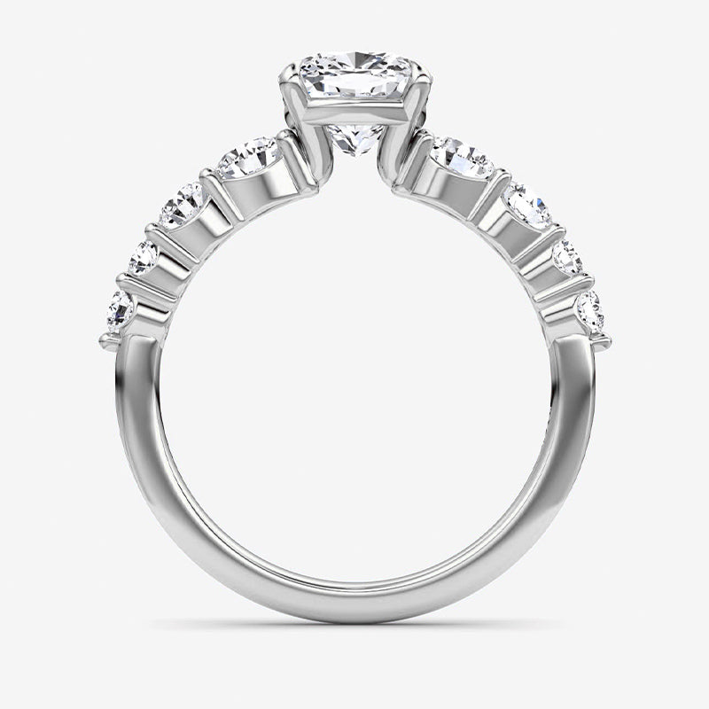 Skuno Moissanite Engagement Ring-VOOGME