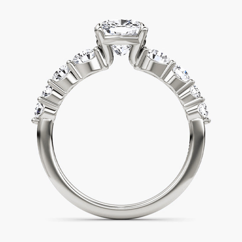 Skuno Moissanite Engagement Ring-VOOGME