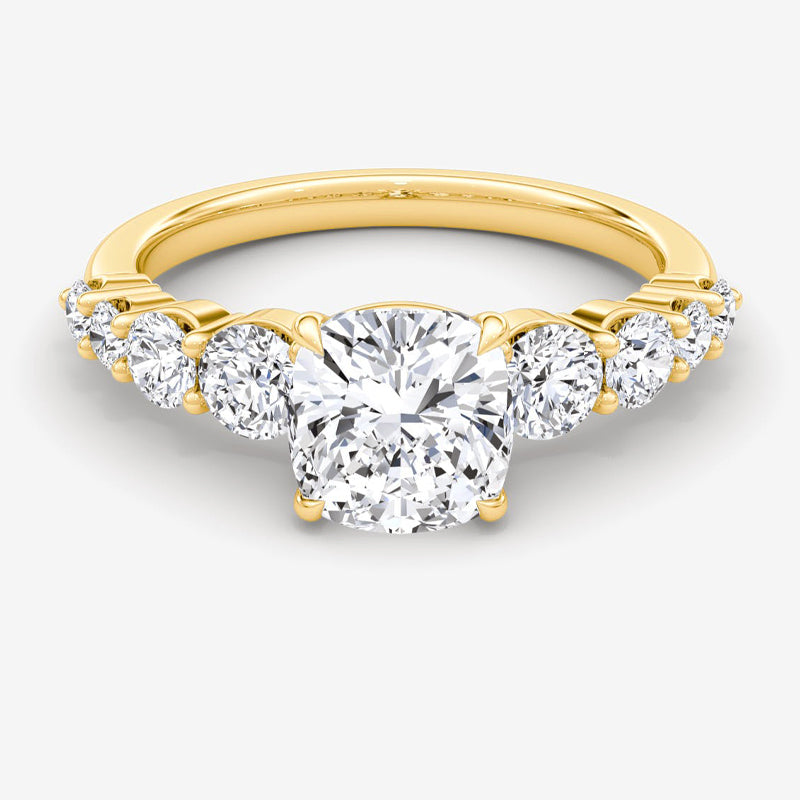 Skuno Moissanite Engagement Ring-VOOGME