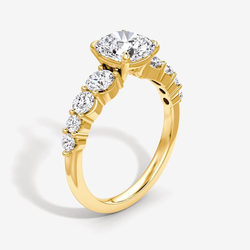Skuno Moissanite Engagement Ring-VOOGME