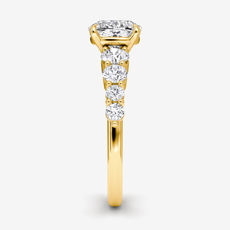 Skuno Moissanite Engagement Ring-VOOGME
