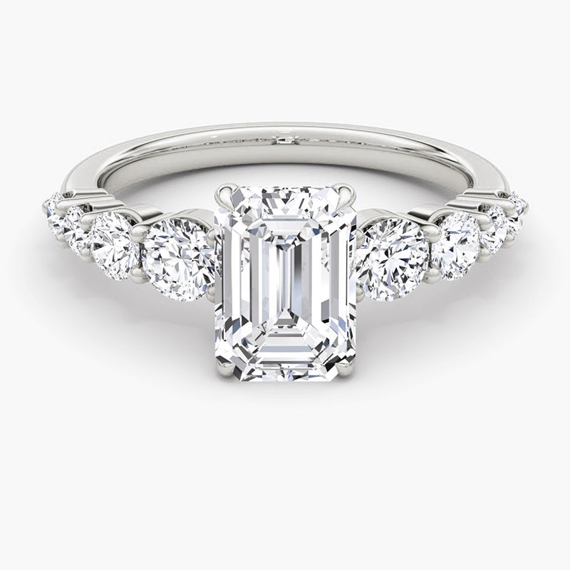 Skuno Moissanite Engagement Ring-VOOGME