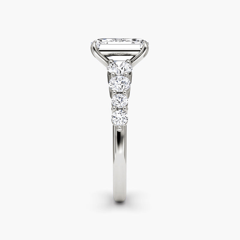Skuno Moissanite Engagement Ring-VOOGME