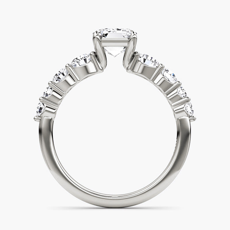 Skuno Moissanite Engagement Ring-VOOGME