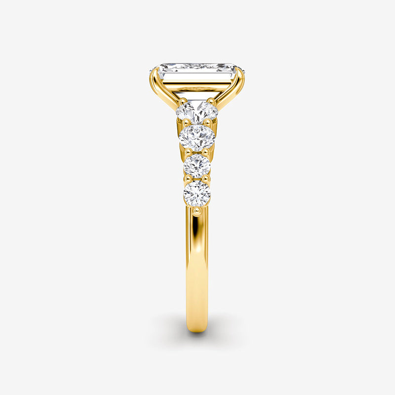 Skuno Moissanite Engagement Ring-VOOGME