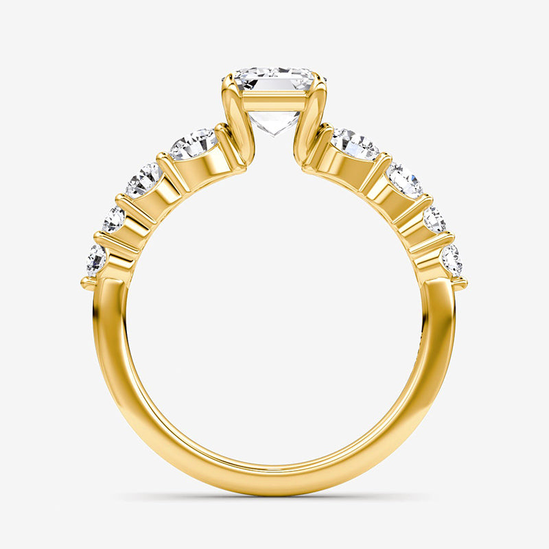 Skuno Moissanite Engagement Ring-VOOGME