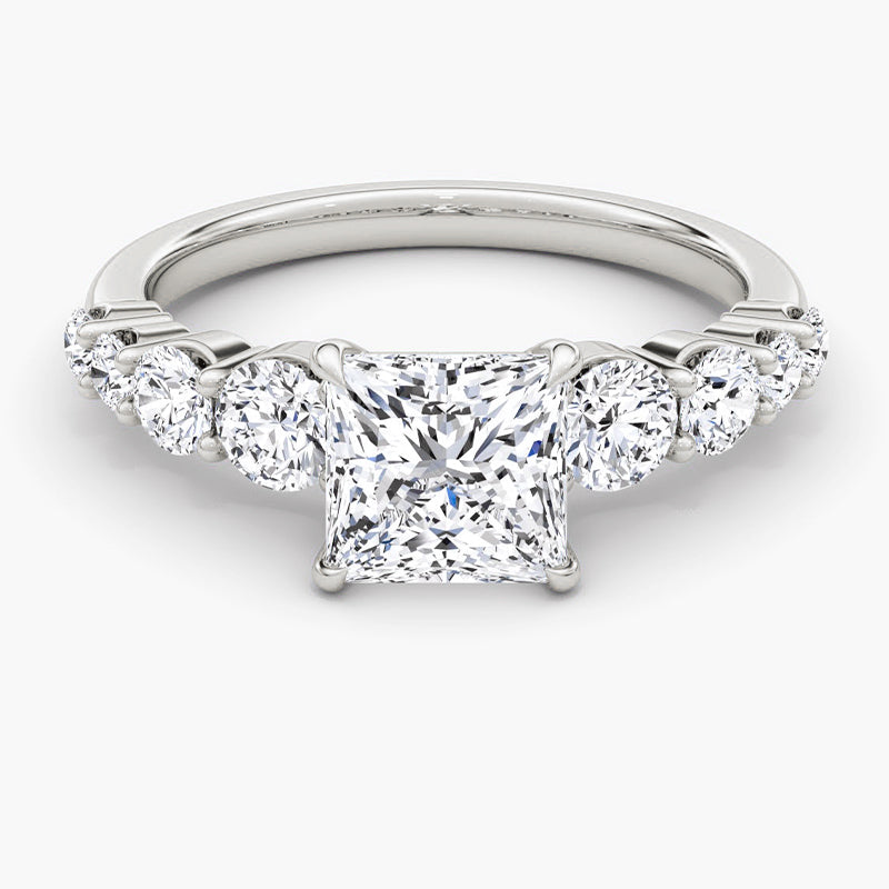 Skuno Moissanite Engagement Ring-VOOGME