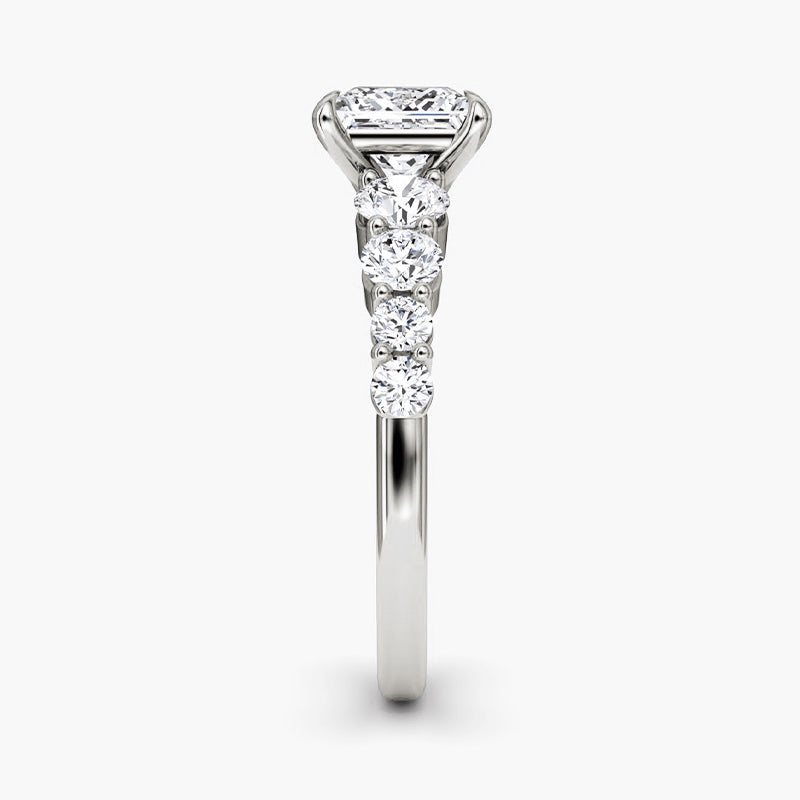 Skuno Moissanite Engagement Ring-VOOGME