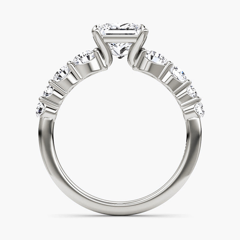 Skuno Moissanite Engagement Ring-VOOGME