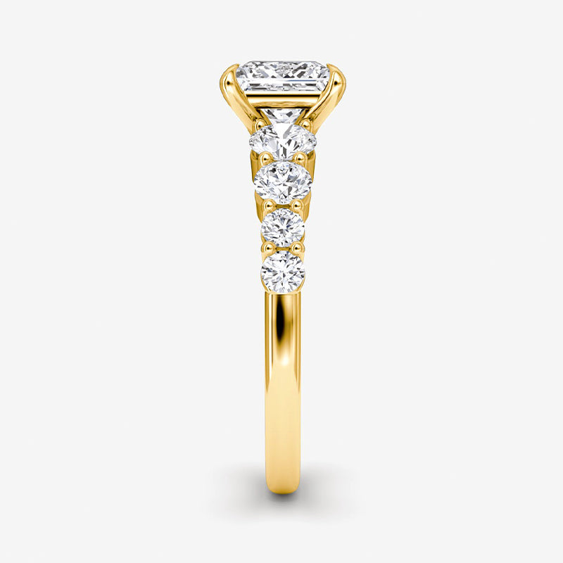 Skuno Moissanite Engagement Ring-VOOGME
