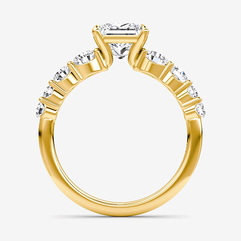 Skuno Moissanite Engagement Ring-VOOGME