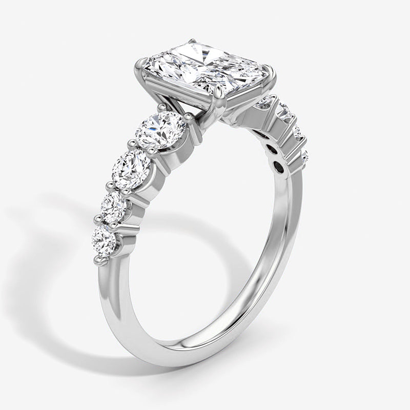 Skuno Moissanite Engagement Ring-VOOGME