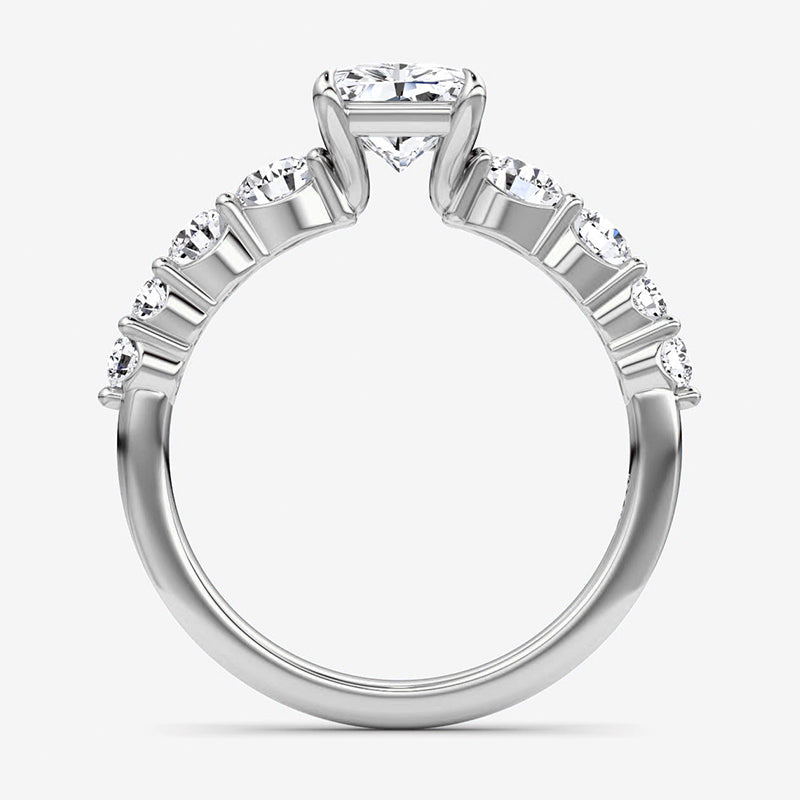 Skuno Moissanite Engagement Ring-VOOGME