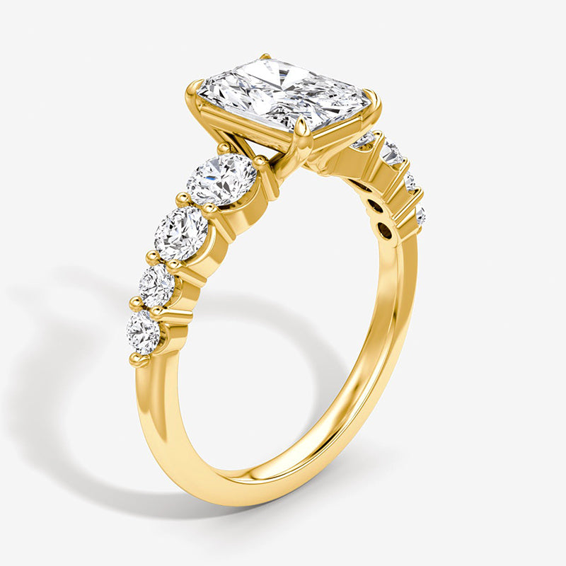 Skuno Moissanite Engagement Ring-VOOGME