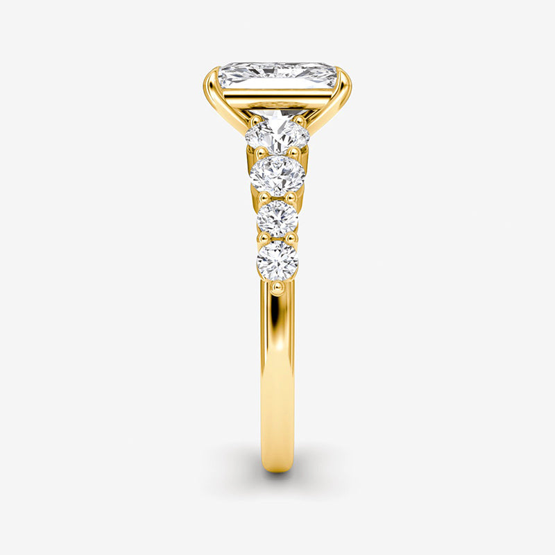 Skuno Moissanite Engagement Ring-VOOGME