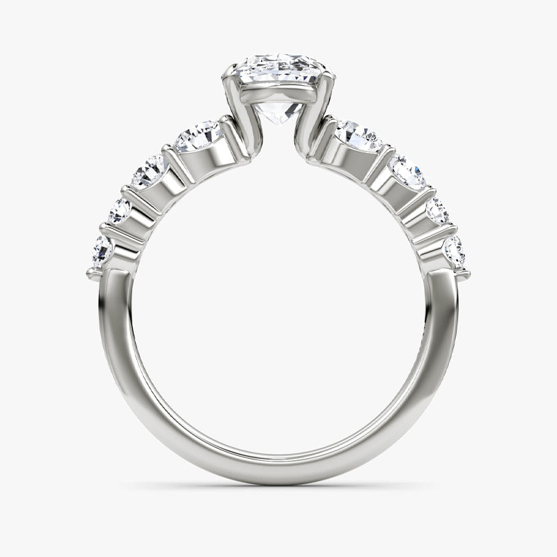 Skuno Moissanite Engagement Ring-VOOGME