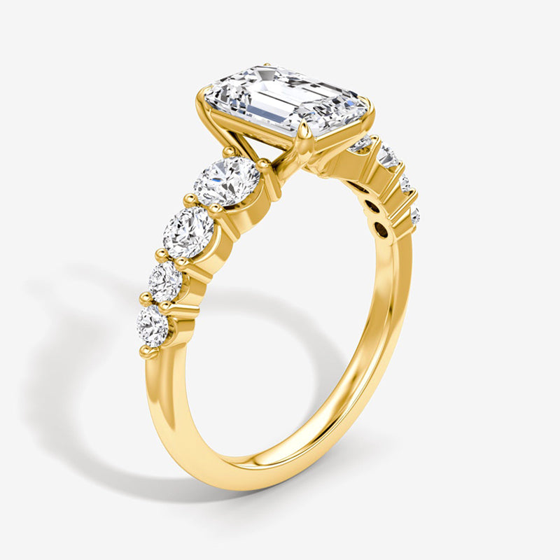 Skuno Moissanite Engagement Ring-VOOGME