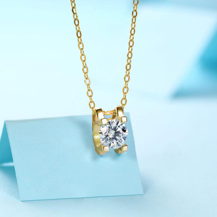 Bull Head Moissanite Pendant-VOOGME