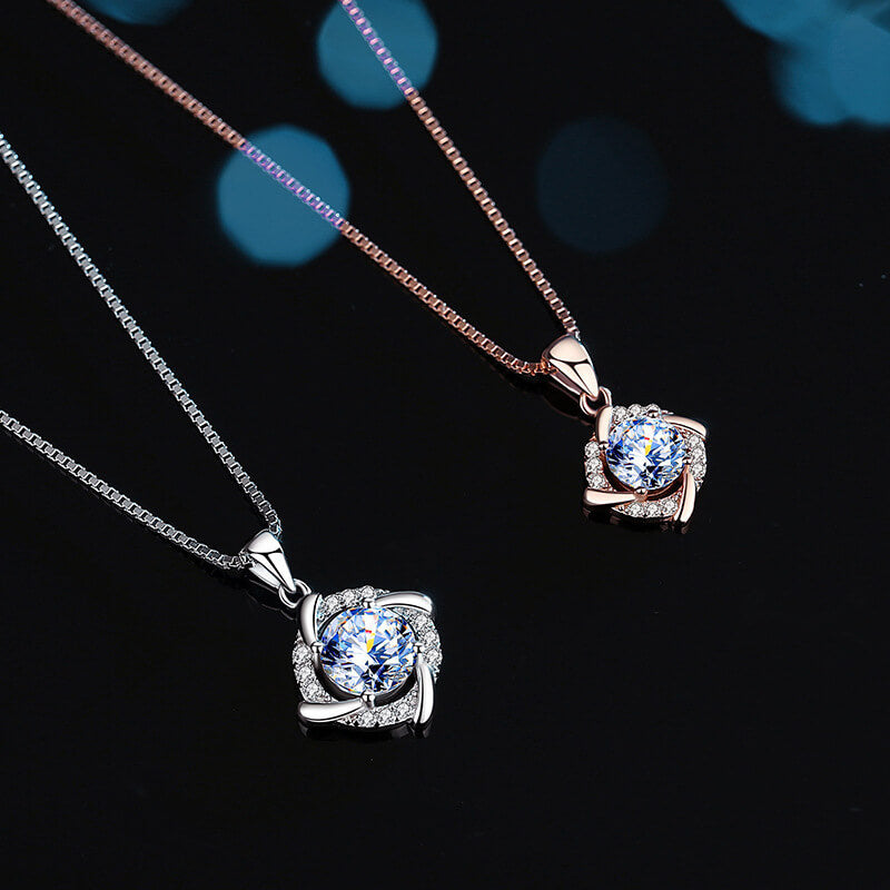 Windmill Moissanite Pendant-VOOGME