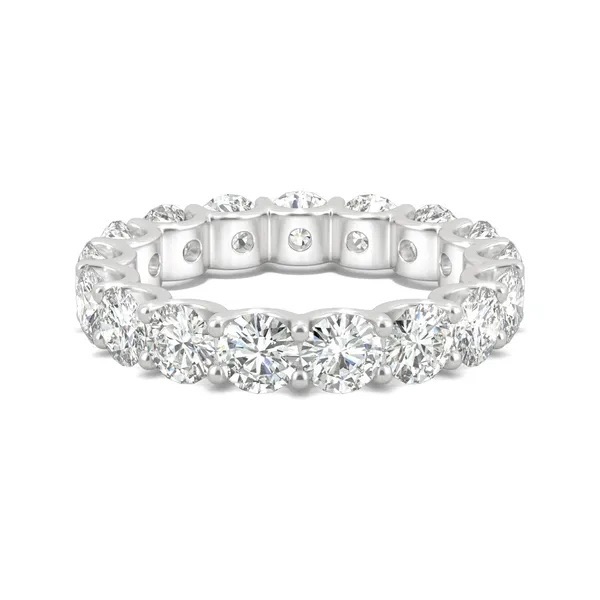 Gemma Embrace Moissanite Wedding Band