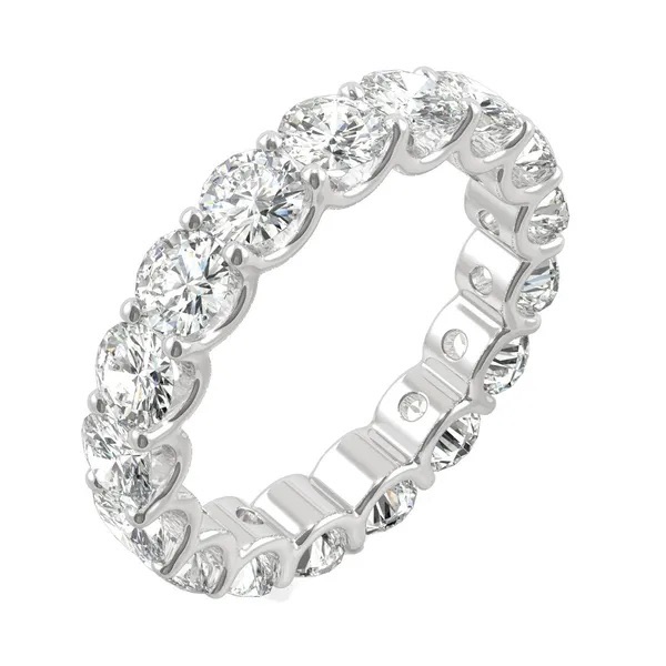 Gemma Embrace Moissanite Wedding Band