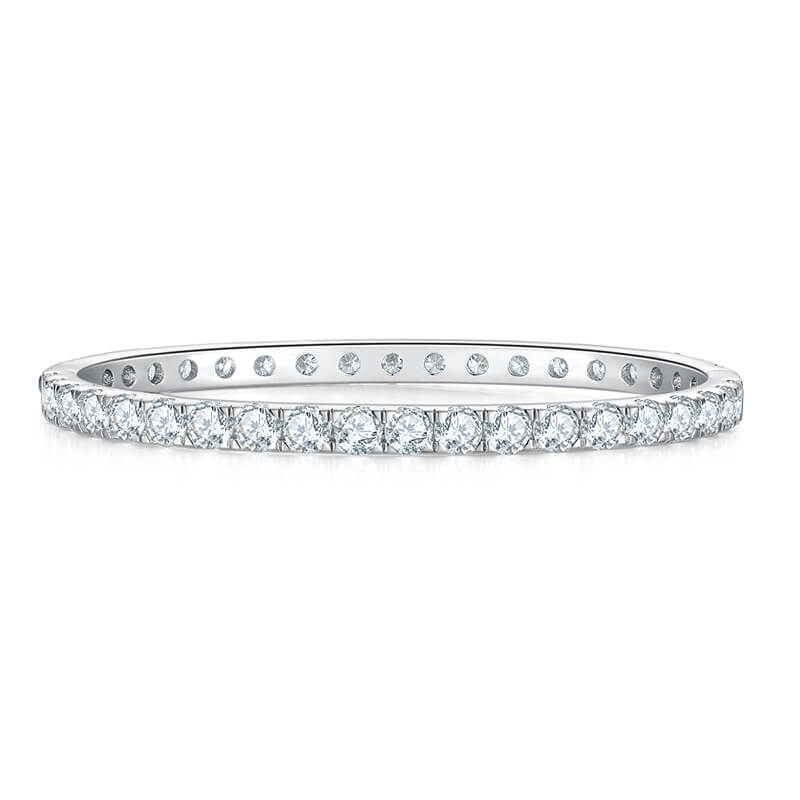 Moissanite Tennis Bangle