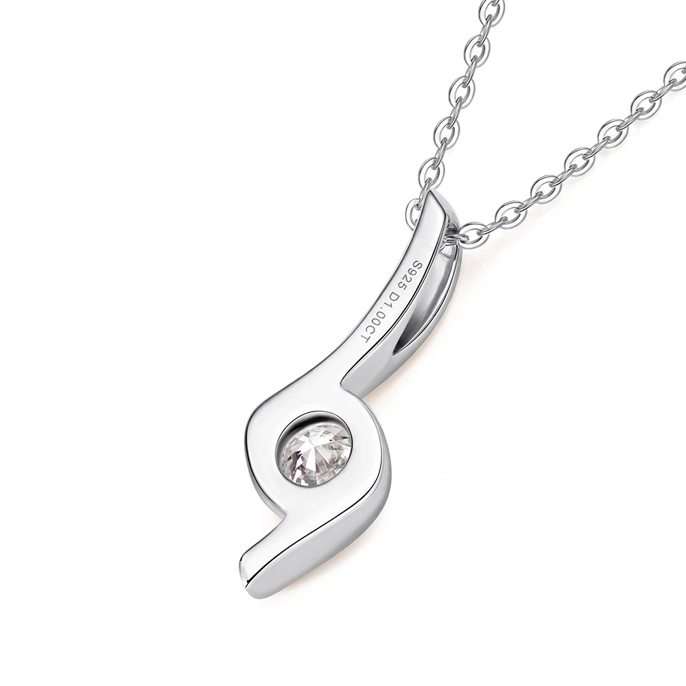 Dana Luxury Moissanite Pendant