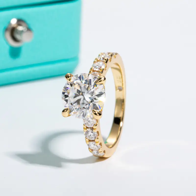 Lydia Luxury Moissanite Ring 3.5ct
