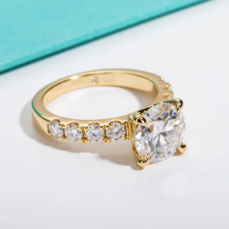 Lydia Luxury Moissanite Ring 3.5ct