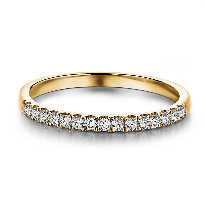 Half Eternity Moissanite Wedding Band (0.15 ct. tw.)-VOOGME