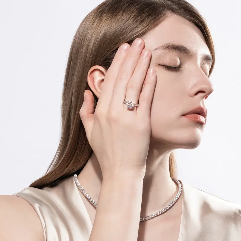 Lydia Luxury Moissanite Ring 3.5ct