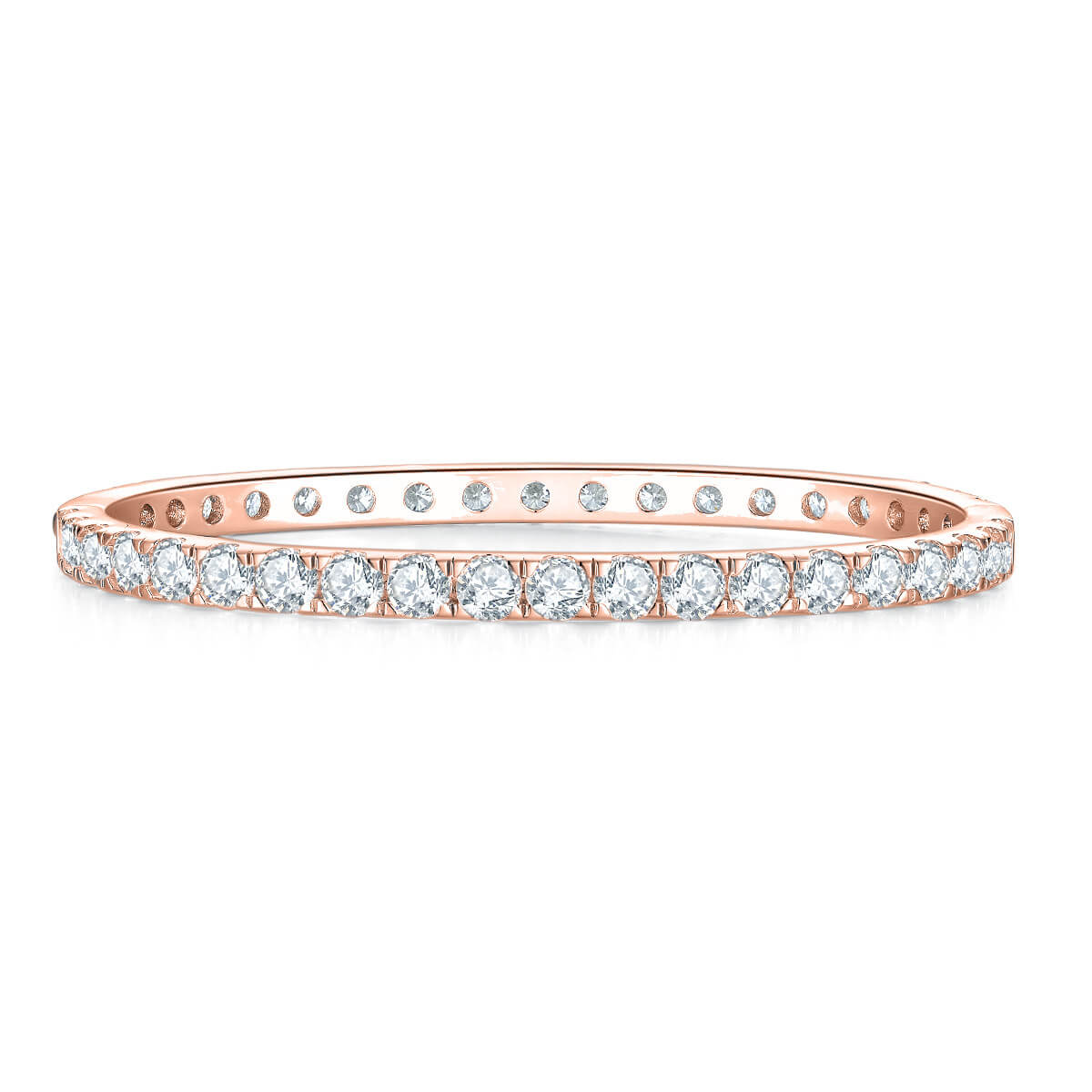 Moissanite Tennis Bangle