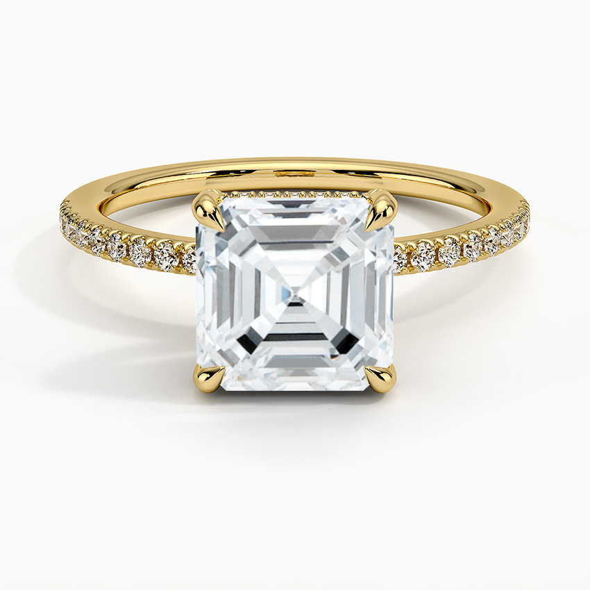 Vi Pave Moissanite Engagement Ring-VOOGME