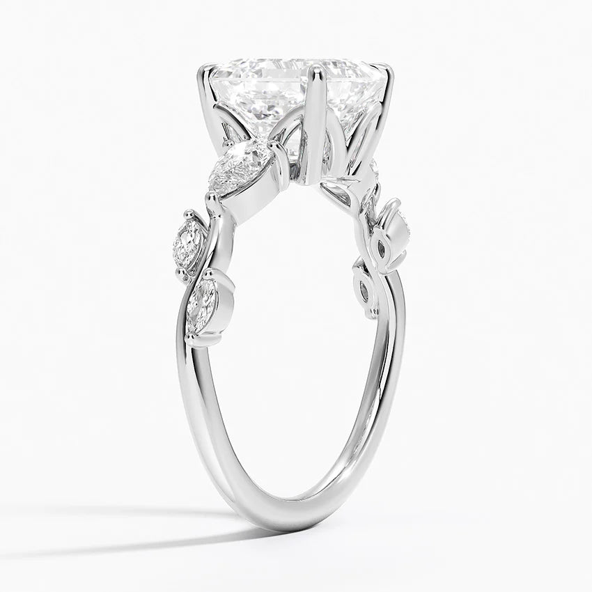 Vitedi Agave Moissanite Engagement Ring-VOOGME