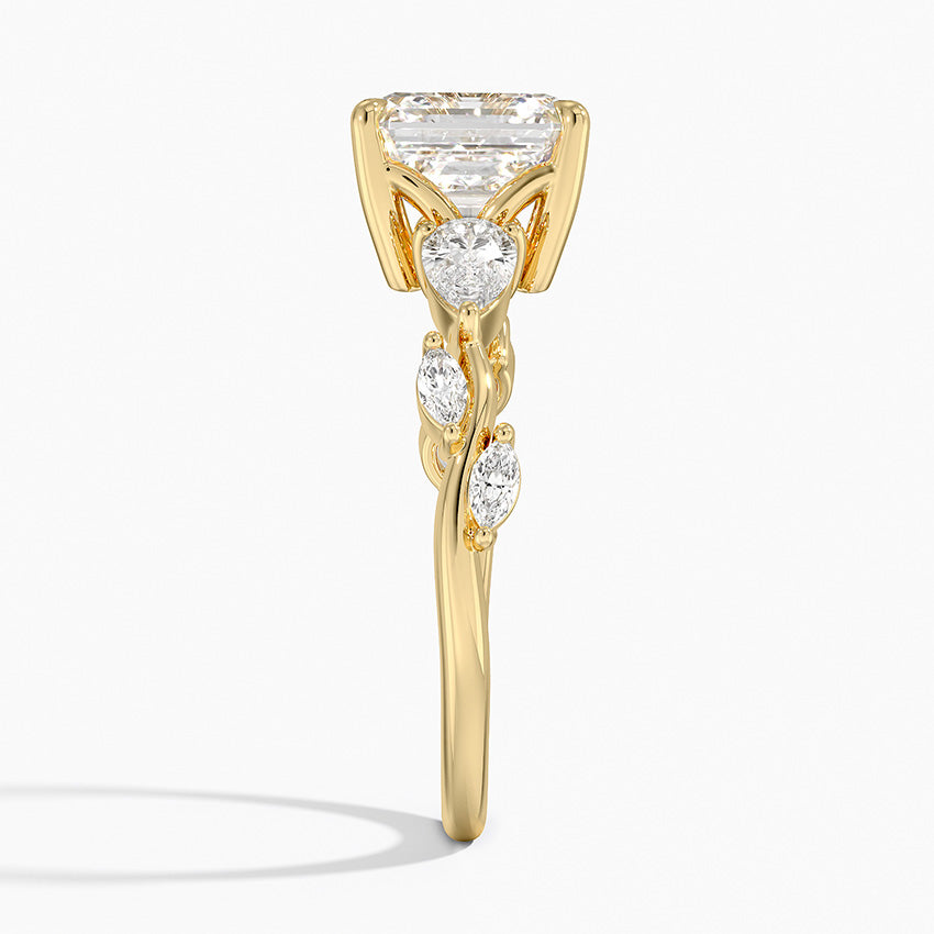 Vitedi Agave Moissanite Engagement Ring-VOOGME