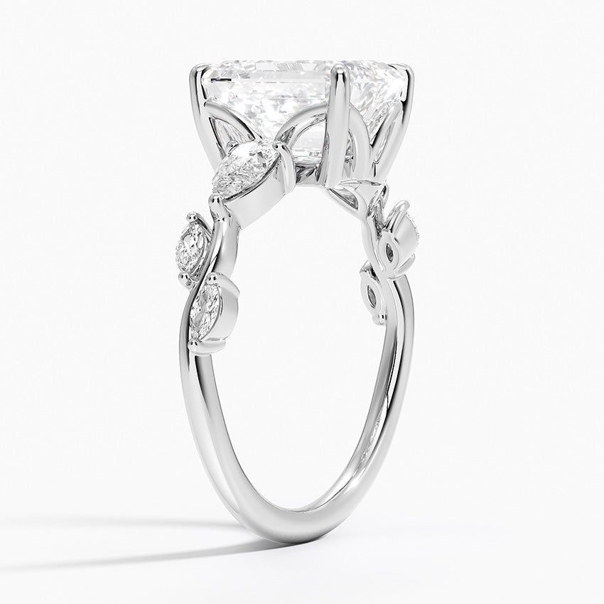 Vitedi Agave Moissanite Engagement Ring-VOOGME