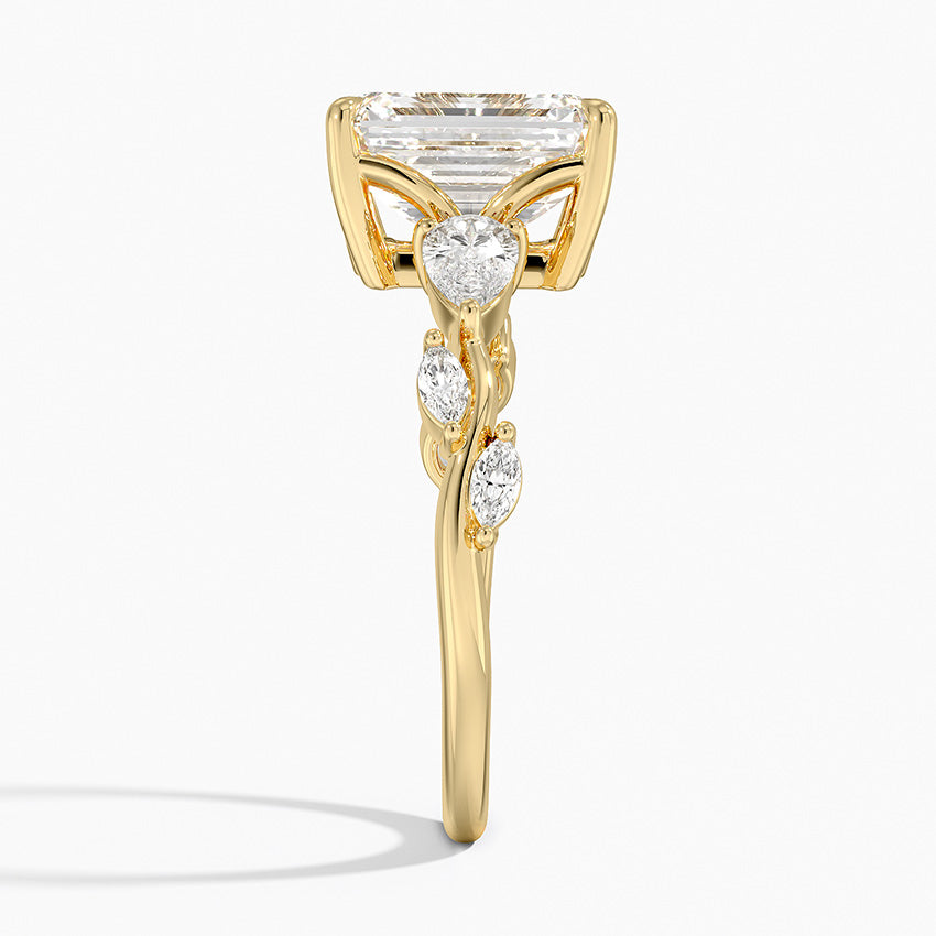 Vitedi Agave Moissanite Engagement Ring-VOOGME