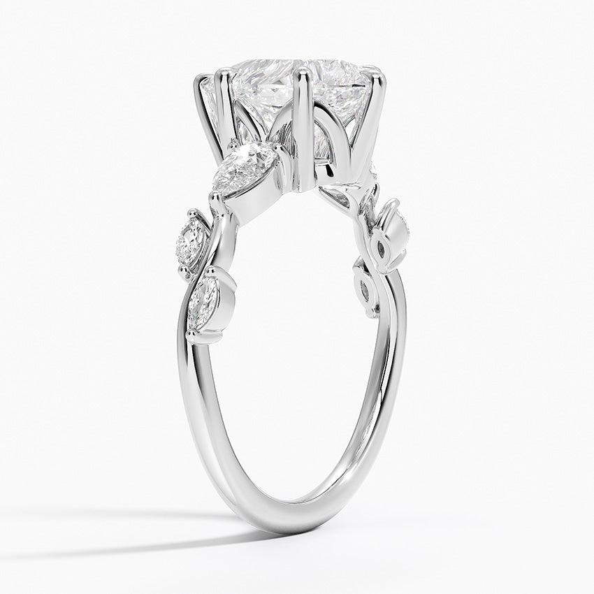 Vitedi Agave Moissanite Engagement Ring-VOOGME