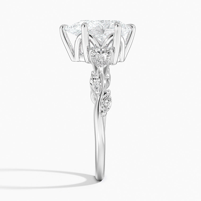 Vitedi Agave Moissanite Engagement Ring-VOOGME