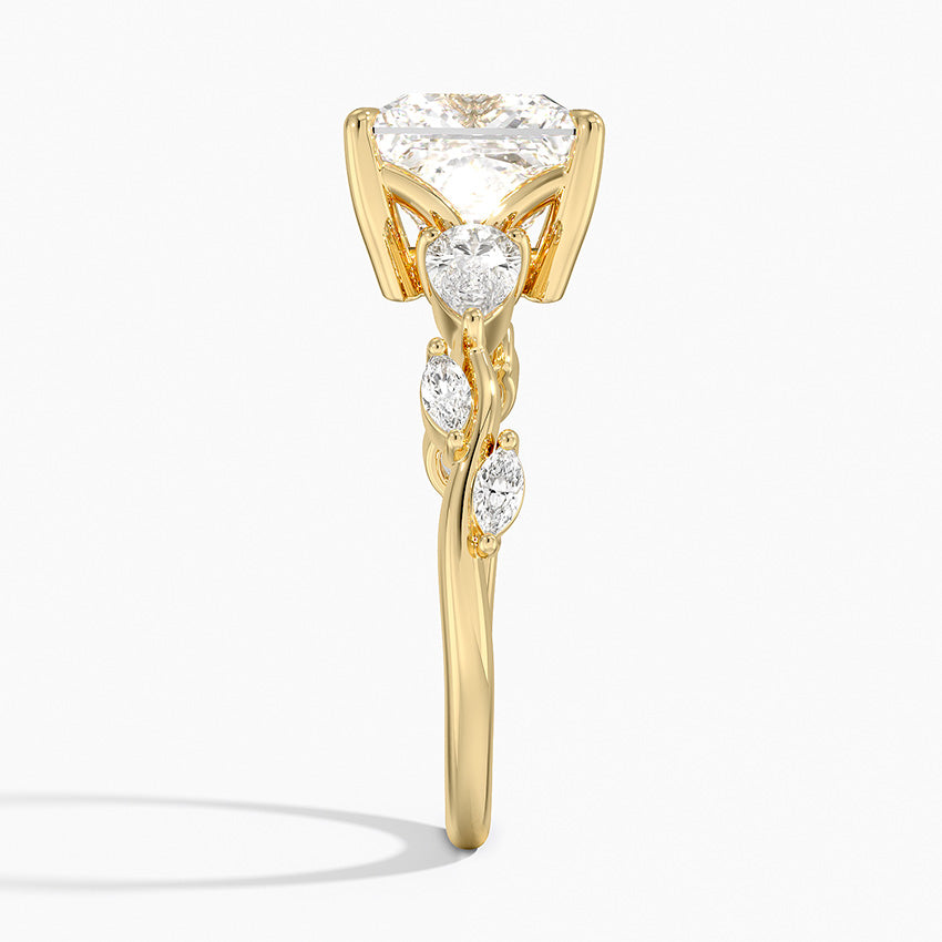Vitedi Agave Moissanite Engagement Ring-VOOGME