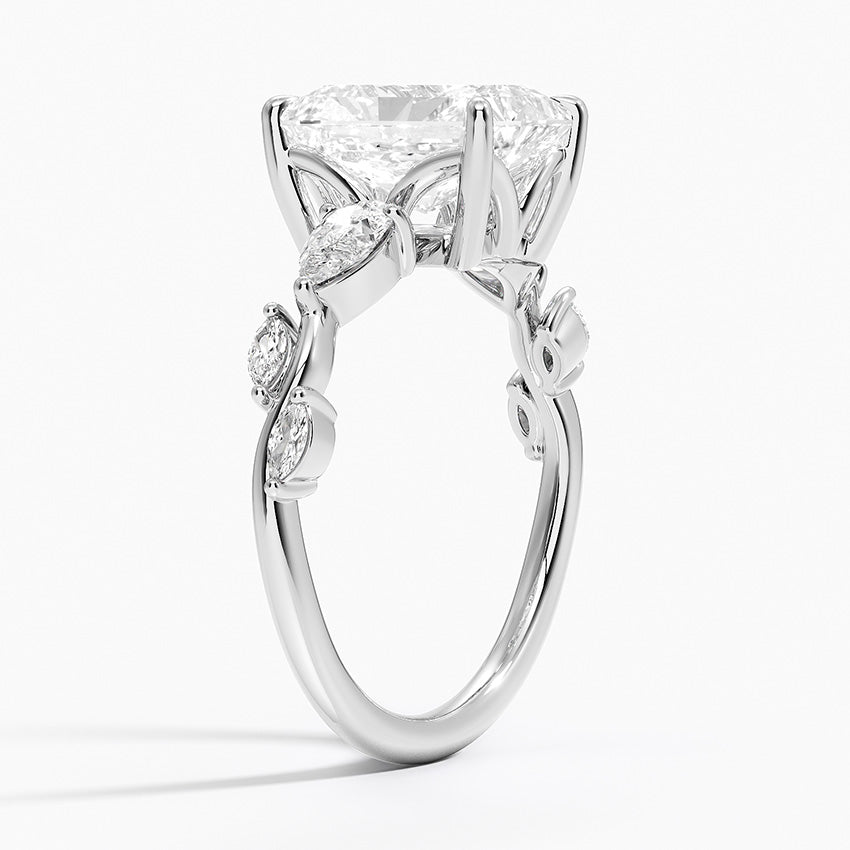 Vitedi Agave Moissanite Engagement Ring-VOOGME