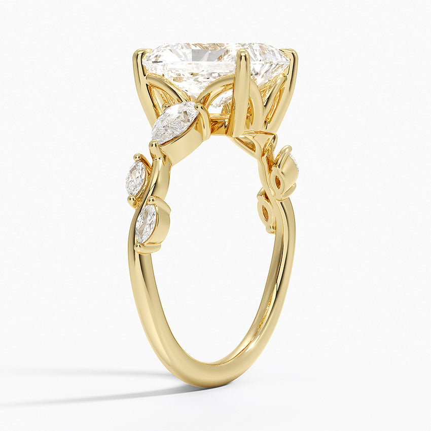 Vitedi Agave Moissanite Engagement Ring-VOOGME