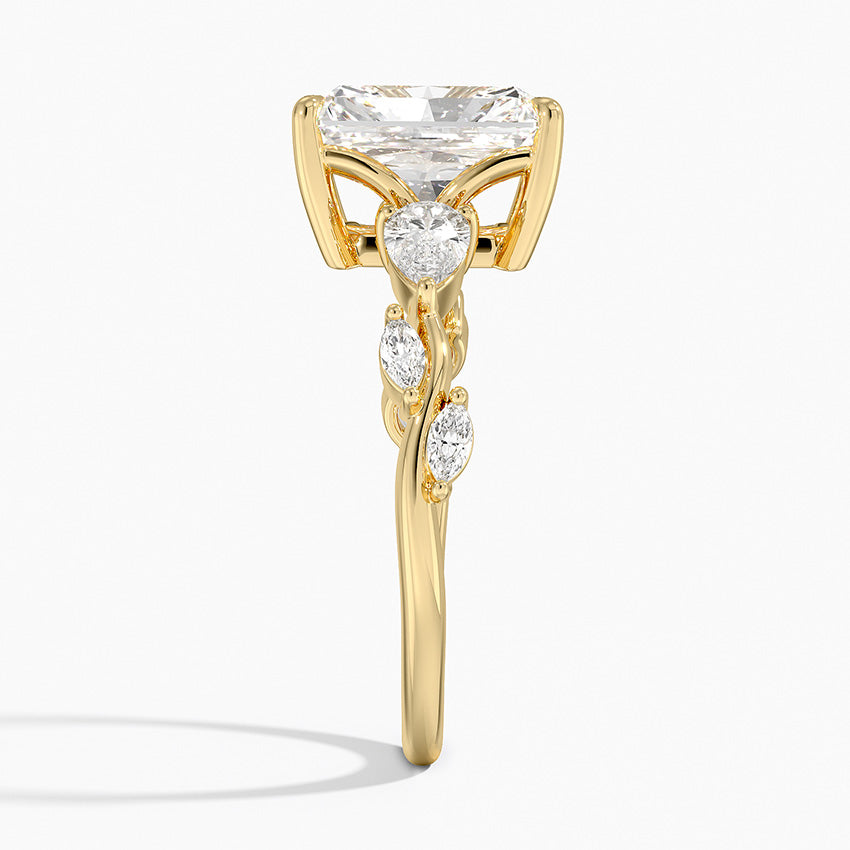 Vitedi Agave Moissanite Engagement Ring-VOOGME