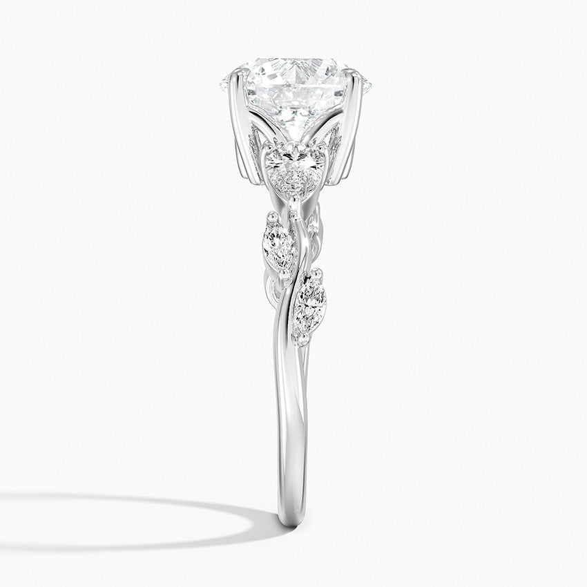 Vitedi Agave Moissanite Engagement Ring-VOOGME
